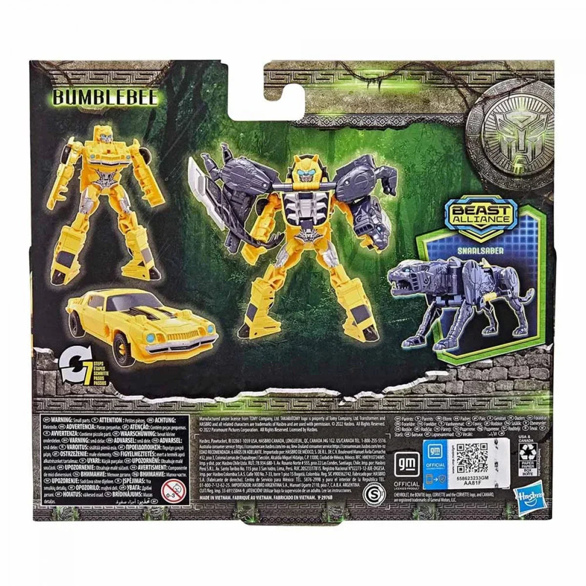 Transformers Rise Of The Beast Bumblebee & Snarlsaber